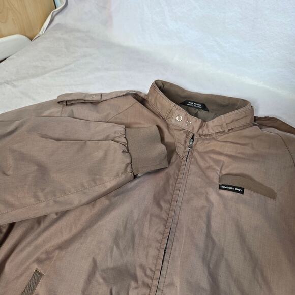 Vintage Members Only Iconic Racer Jacket Men's Large 80s - Picture 6 of 12